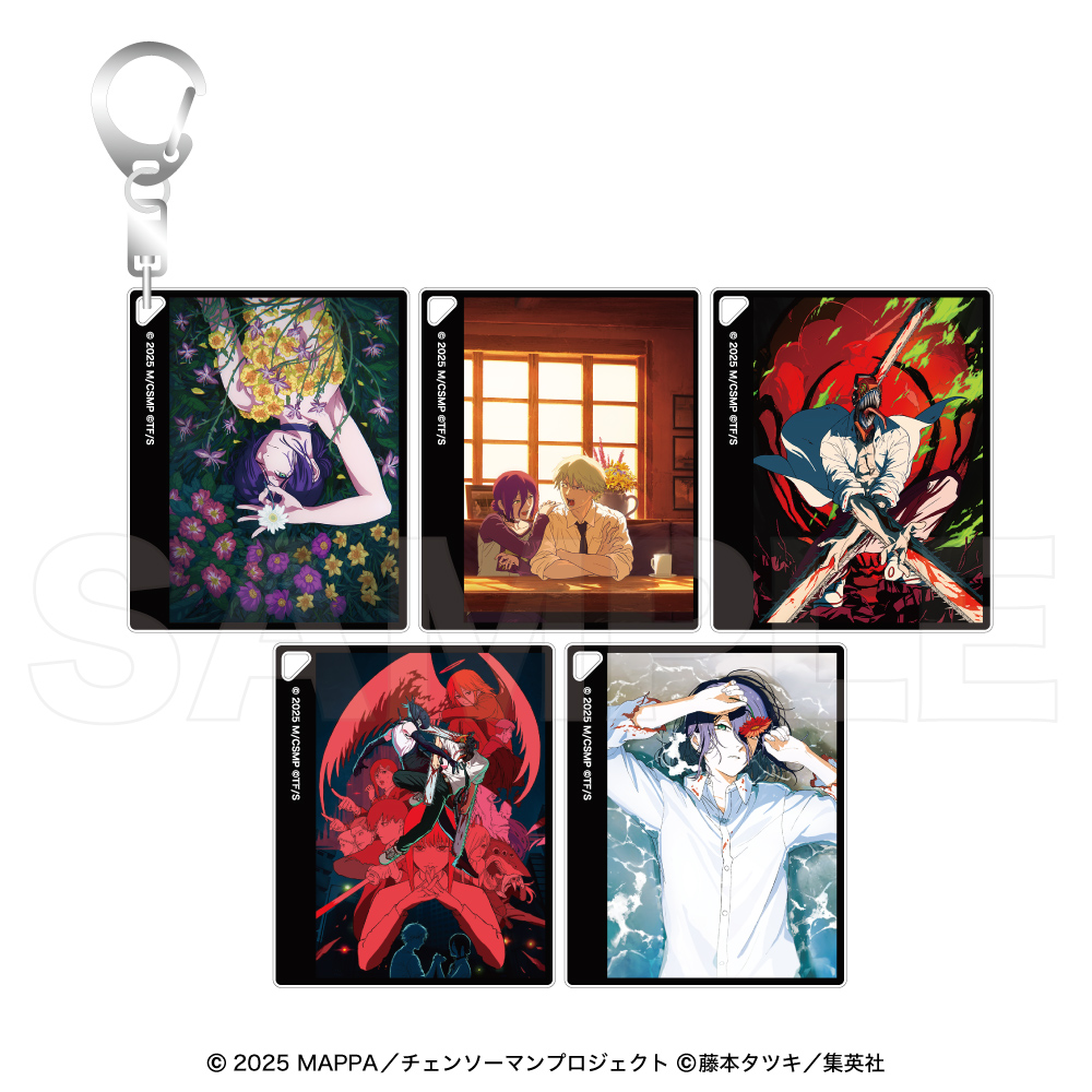 劇場版 チェンソーマン レゼ篇_アクリルキーホルダーコレクション（映画ポスター）【BOX／5個入り】