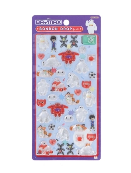 【購入制限対象】ボンボンドロップシール ベイマックス  サンスター文具