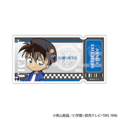 【グッズ-カード】名探偵コナン トレーディングチケット風クリアカード チェッカーフラッグ②【再販】