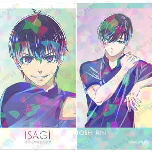 『ブルーロック』 描き下ろし 試合前の準備中ver. トレーディング Ani-Art clear label ホログラムイラストカード BOX