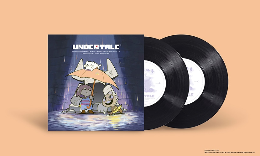 UNDERTALE Piano Arrangement Album - Echoes Beneath Vinyl LP