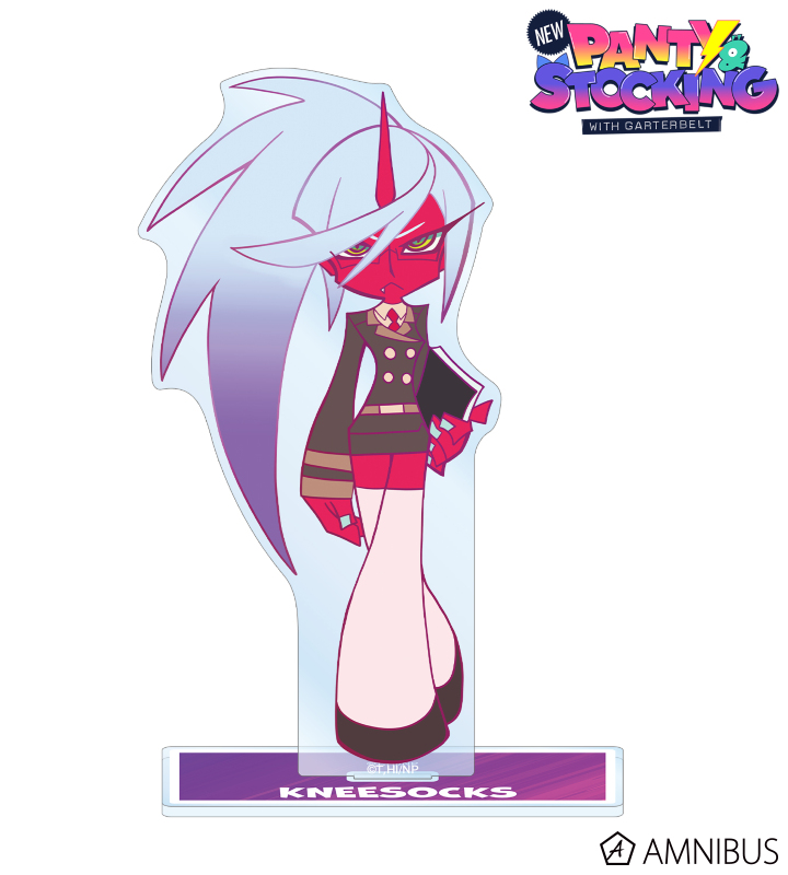 ニーソックス Ani-Art clear label BIGアクリルスタンド