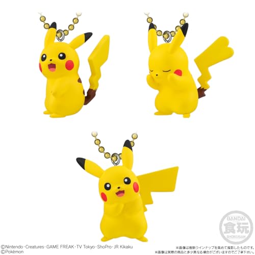 ピカチュウマスコット＆ビスケット ピカチュウだらけのホリデー 10個入りBOX (食玩)