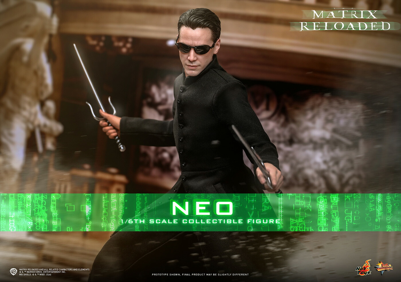 ムービー・マスターピース マトリックス リローデッド ネオ 1/6スケールフィギュア