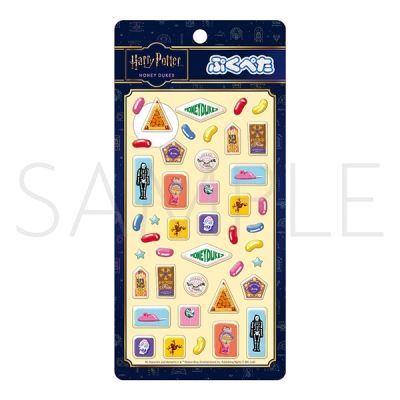 【グッズ-シール】ハリー・ポッター ぷくぺた（立体シール）/HONEYDUKES