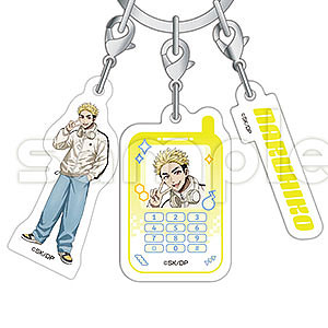 デッドアカウント 3連アクリルキーホルダー 柄本成彦