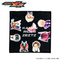 仮面ライダーゼッツ　デフォルメ　ミニタオル