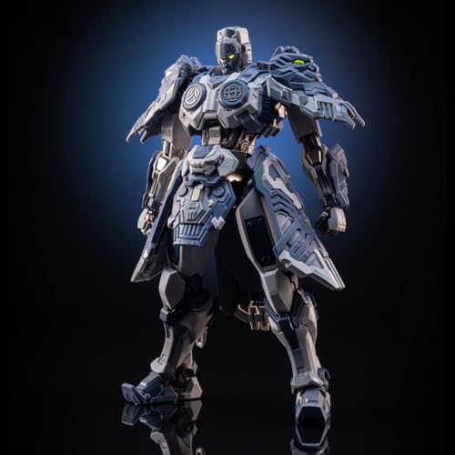 LEBOO MOSHOWTOYS 暢玩級 長安衛 交通警察バージョン メカ 合金完成品 全高約16cm 可動フィギュア 塗装済プラモデル