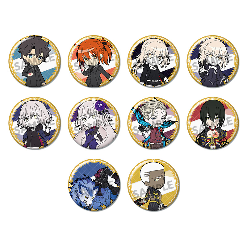 Fate/Grand Order_ぴくりる！ トレーディング缶バッジ vol.8 【コンプリートBOX／10個入り】