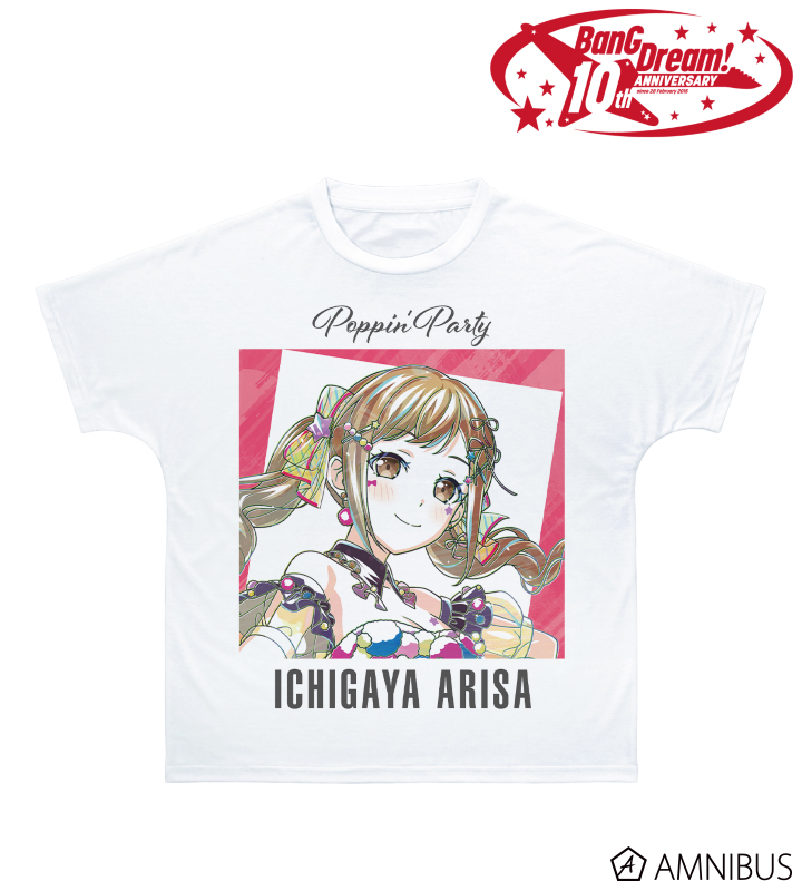 市ヶ谷 有咲 Ani-Art 第6弾 フルグラフィックTシャツ/ユニセックス