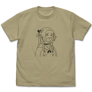 ダンジョン飯 マルシルの「こりッごり！！」 Tシャツ/SAND KHAKI-M