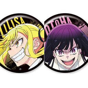 ロックは淑女の嗜みでして 缶バッジ4個セット