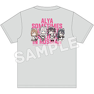 時々ボソッとロシア語でデレる隣のアーリャさん 猫メイド Tシャツ XL