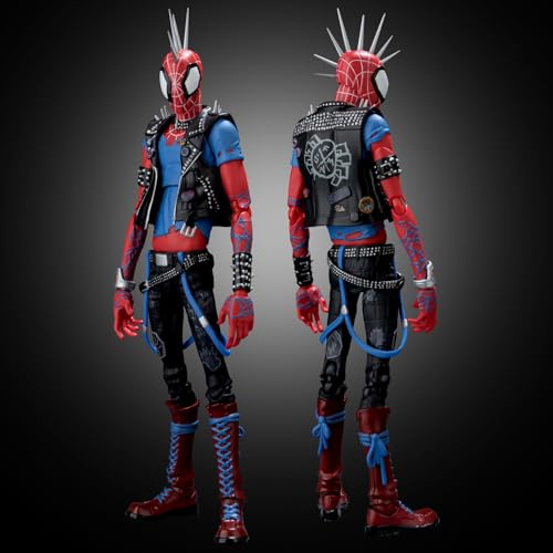 スパイダーマン:アクロス・ザ・スパイダーバース SVアクション スパイダー・パンク 約180mm PVC&ABS製 塗装済み可動フィギュア