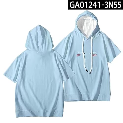 転生したらスライムだった件 Tシャツ 紅丸 朱菜 半袖 キッズ インナーシャツ ティーシャツ コスプレ衣装 フェイクレイヤード 記念シャツ カジュアル日常服 応援服 かわいい ゆったり 夏祭り 花火大会 誕生日 プレゼント (19,XL)