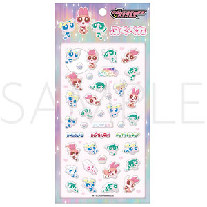 【グッズ-シール】パワーパフガールズ 【Space A la mode】ぷくぺた