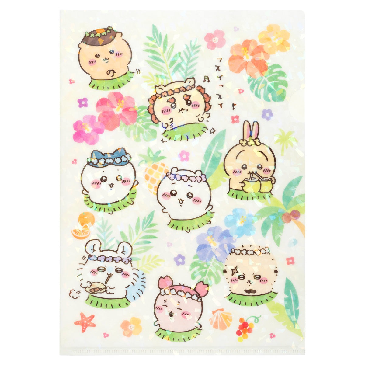 ちいかわ 映画ちいかわ ホログラムクリアファイル(トロピカル)