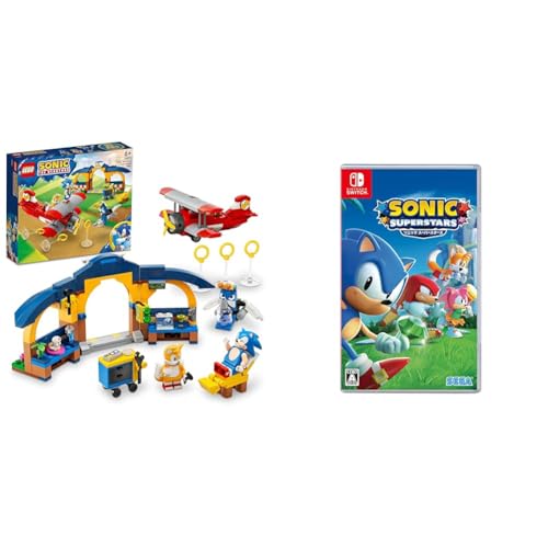 【セット買い】ソニックスーパースターズ【予約特典】DLC（レゴエッグマンスキン） 同梱 - Switch + レゴ(LEGO) ソニック・ザ・ヘッジホッグ テイルスのラボとトルネード号 76991