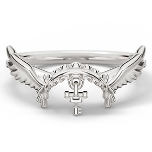 【限定販売】【特典】アズールレーン モチーフリング(パーシュース) シルバー 13号