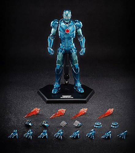 DLX Marvel Studios’ The Infinity Saga アイアンマン・マーク3(ステルス・エディション) 1/12 可動フィギュア