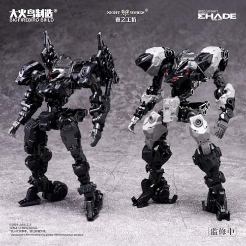 LEBOO 大火鳥製造 1/60 可動 ND-01B フューチャーパイオニア 骸骨鳥&オオハイタカ 色分け済みプラスチックモデル 組み立てキット