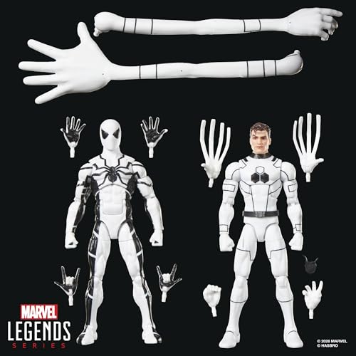 ハズブロ(Hasbro)MARVEL マーベルレジェンド・シリーズ ファンタスティック・フォー ミスター・ファンタスティック&スパイダーマン コレクション用 15 cm アクションフィギュア G2068 正規品