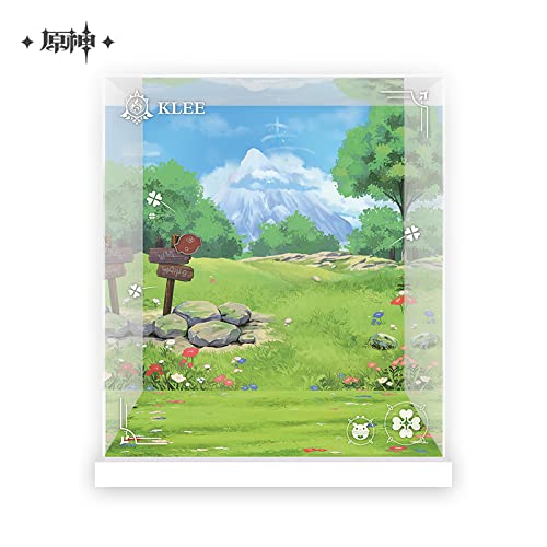 【原神】公式グッズ クレー·火花騎士 フィギュア用アクリル展示ケース Genshin