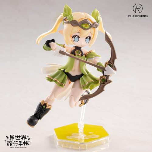 ピーアールプロダクション (PR Production) 異世界旅行手帳 04 新人レンジャー レベッカ・ヒル 全高約130mm ノンスケール プラスチックキット