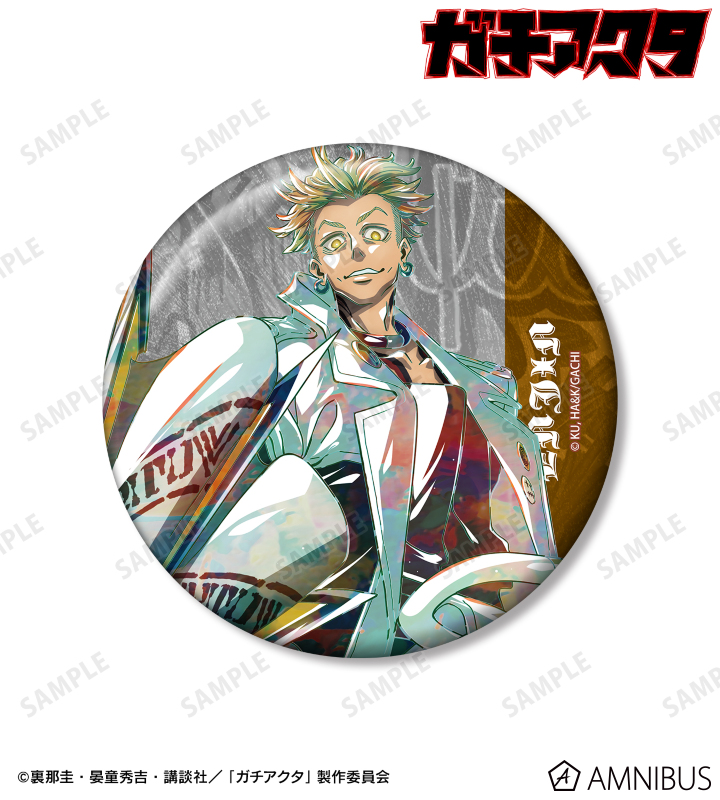 エンジン Ani-Art 100mm缶バッジ ver.B