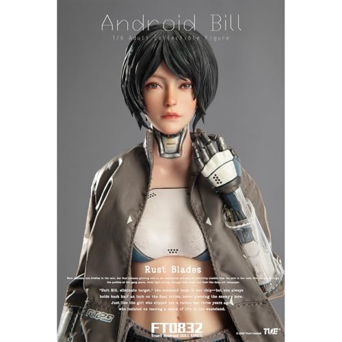 HiPlay True1Toys 1/6 人造人間 Bill FT0832 黒髪版 可動フィギュア 塗装済み 完成品