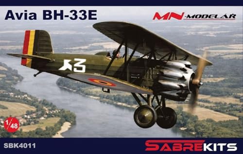 セイバーキッツ 1/48 アビア BH-33E 戦闘機 チェコスロバキア/ベルギー/スペイン プラモデル SBK4011