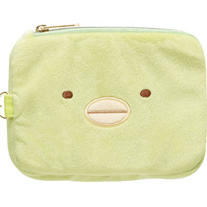 PB72602 すみっコぐらし ぬいぐるみリール付パスケース ぺんぎん？