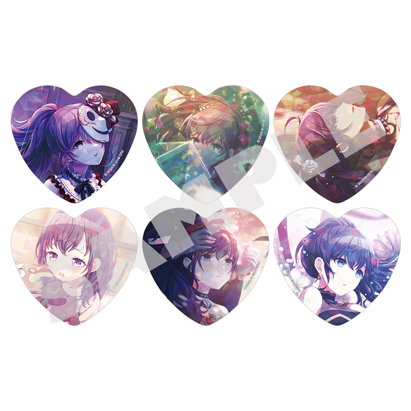プロジェクトセカイ カラフルステージ！ feat. 初音ミク H/Art Collection 缶バッジ vol.1 朝比奈 まふゆ（全6種）