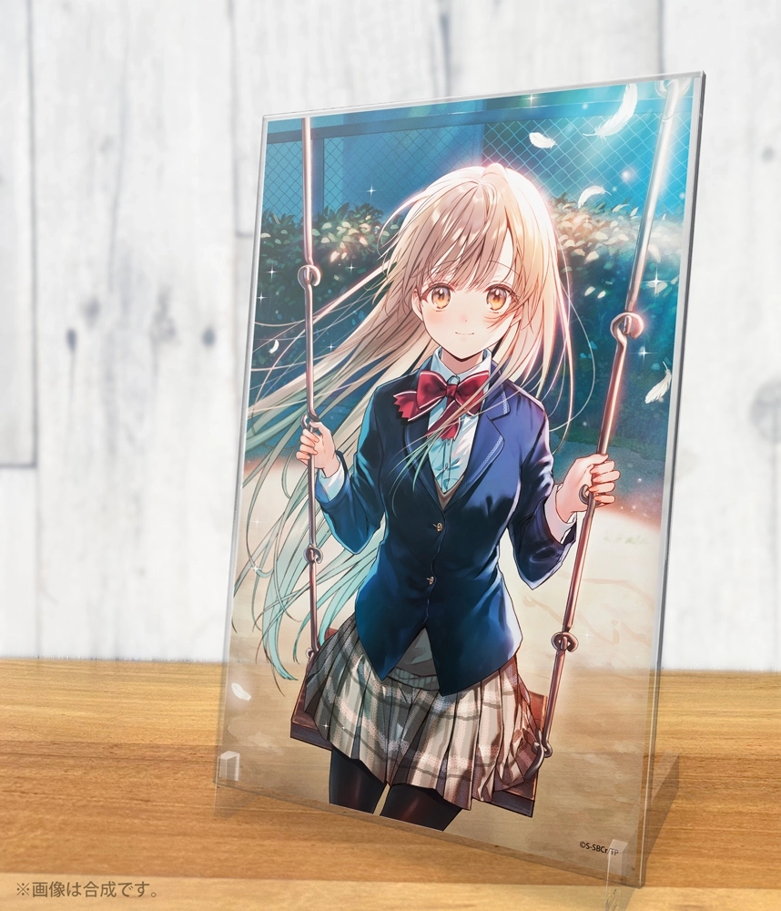 【予約2026年12月】TVアニメ お隣の天使様にいつの間にか駄目人間にされていた件2 椎名真昼 アクリルアートスタンド ブランコと真昼Ver. コスパ