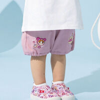 お顔刺繍かぼちゃパンツ