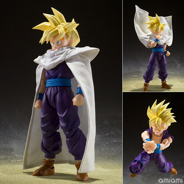TAMASHII NATIONS S.H.フィギュアーツ ドラゴンボールZ スーパーサイヤ人孫悟飯-悟空を超えた戦士- 約110mm PVC&ABS&布製 塗装済み可動フィギュア