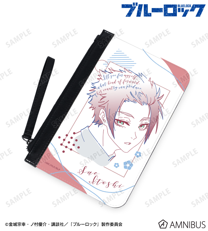 糸師 冴 lette-graph PUレザーフラットポーチ