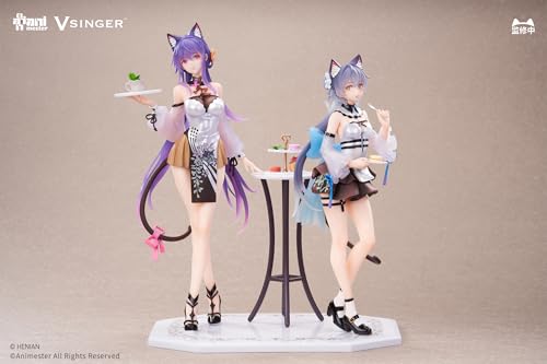 Animester VSINGER 洛天依&墨清弦 不思議のティーブレイク Ver. 1/7スケール PVC&ABS製 塗装済み完成品フィギュア [2体セット]