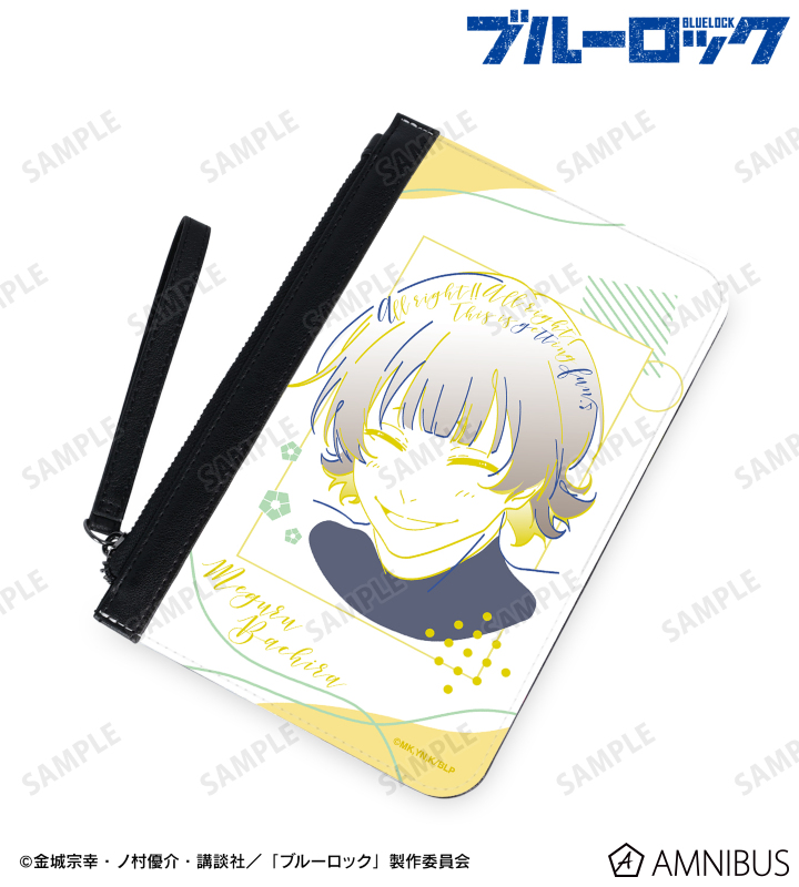 蜂楽 廻 lette-graph PUレザーフラットポーチ