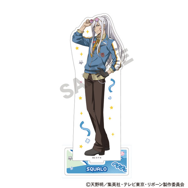 家庭教師ヒットマンREBORN！_箔押しアクリルスタンド S・スクアーロ デコラファッション