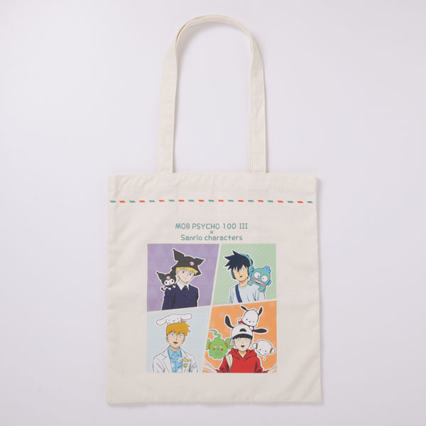 モブサイコ100 III × サンリオキャラクターズ(Travel Series) トートバッグ