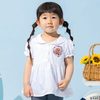 セーラー襟パフスリーブチュニック