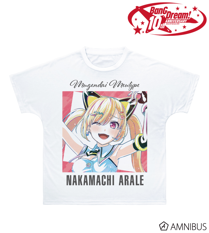 仲町 あられ Ani-Art 第6弾 フルグラフィックTシャツ/ユニセックス