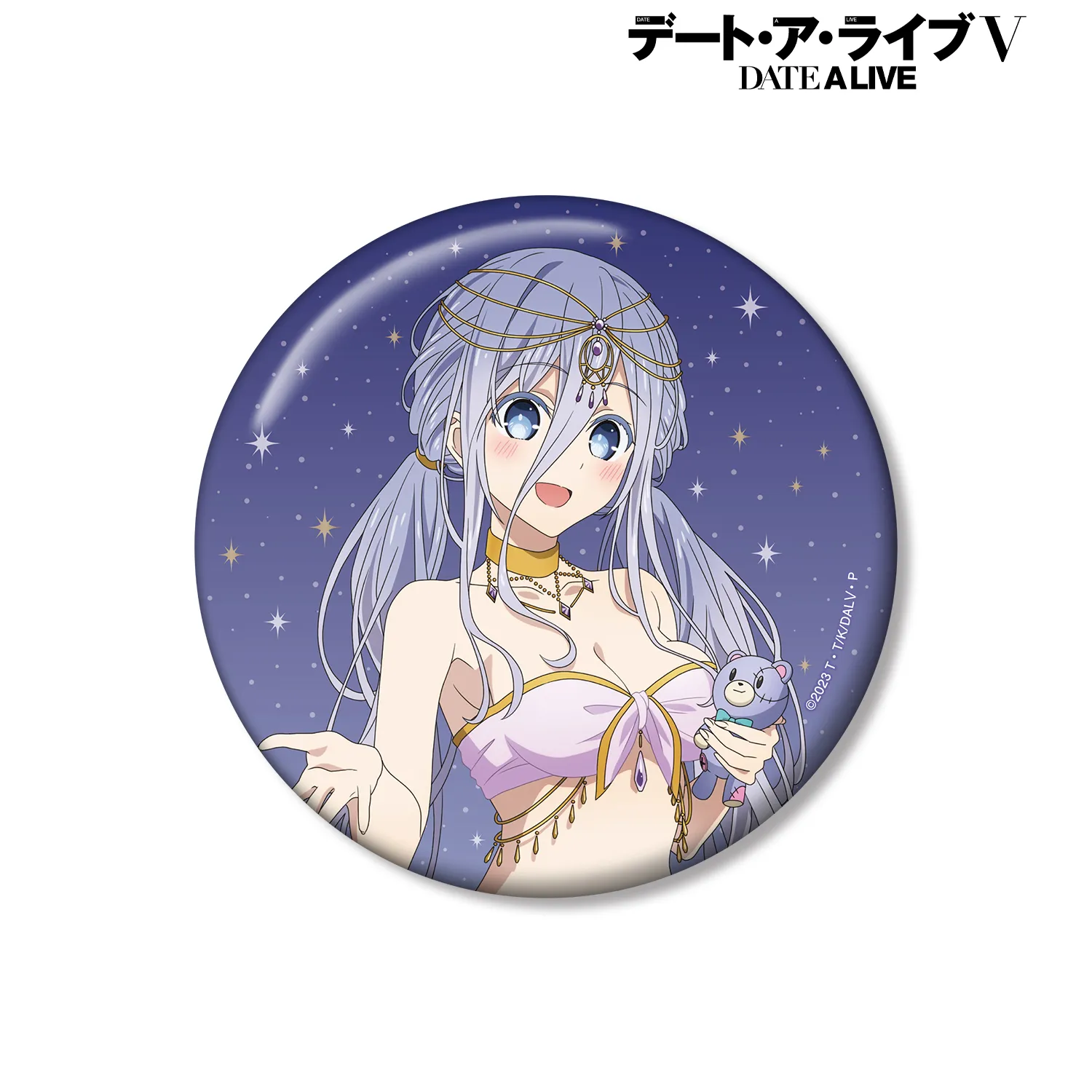 【予約2025年12月】アニメ「デート・ア・ライブV」 描き下ろし 崇宮澪 踊り子ver. 100mm缶バッジ アルマビアンカ