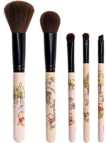 スケーター(Skater) 化粧筆セット 化粧筆 化粧ブラシ 5本セット ディズニー くまの プーさん MUB5S