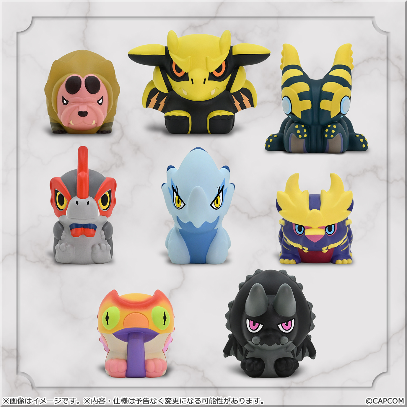 カプコンフィギュアビルダー フィンガーパペット モンスターハンター Vol.3　8個入りBOX