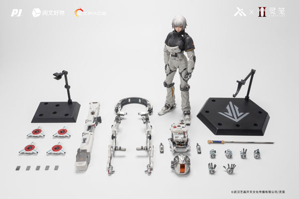【特典】霊篭：INCARNATION 白月魁 雨燕号船外戦闘服Ver. 1/6 完成品フィギュア 豪華版[PIJI×閲文好物×EXPACE]【送料無料】