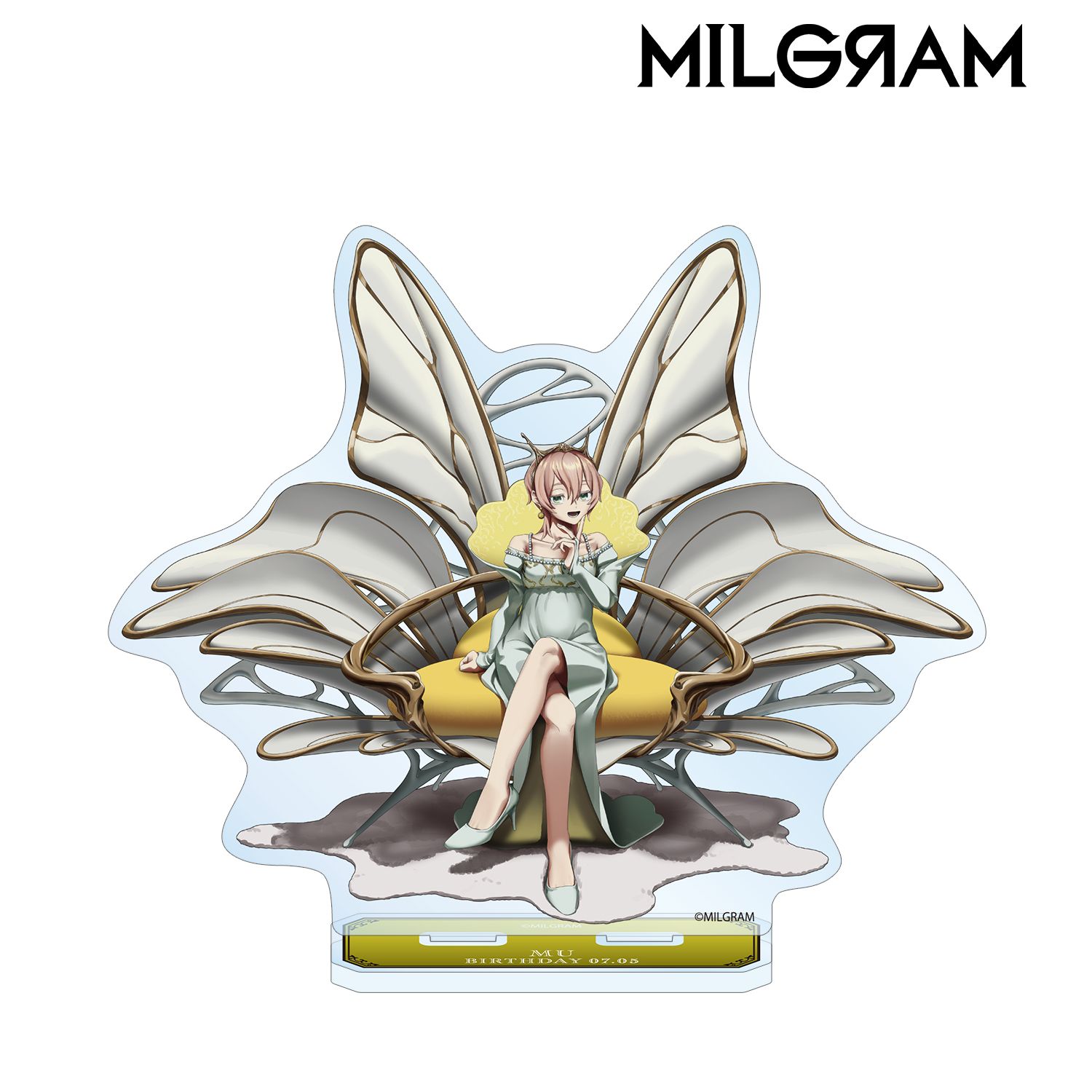 MILGRAM -ミルグラム-_描き下ろし ムウ バースデーver. 第3弾 BIGアクリルスタンド