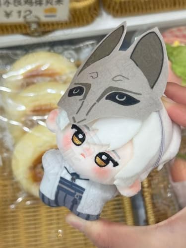 [SENDENG] たいおう サイレントヒルf グッズ ぬいぐるみ Silent Hill f 深水雛子 狐面の男 10cm おもちゃ マスコットの置物 贈り物 インテリア 車用 キッズパーティー用品 アニメ周辺 ふわふわ 柔らかい 可愛いマスコット 癒し クッション 人形 (狐面の男)