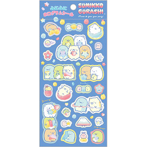 SE70901 すみっコぐらし グミグミパーティー ふにふにホログラムシール